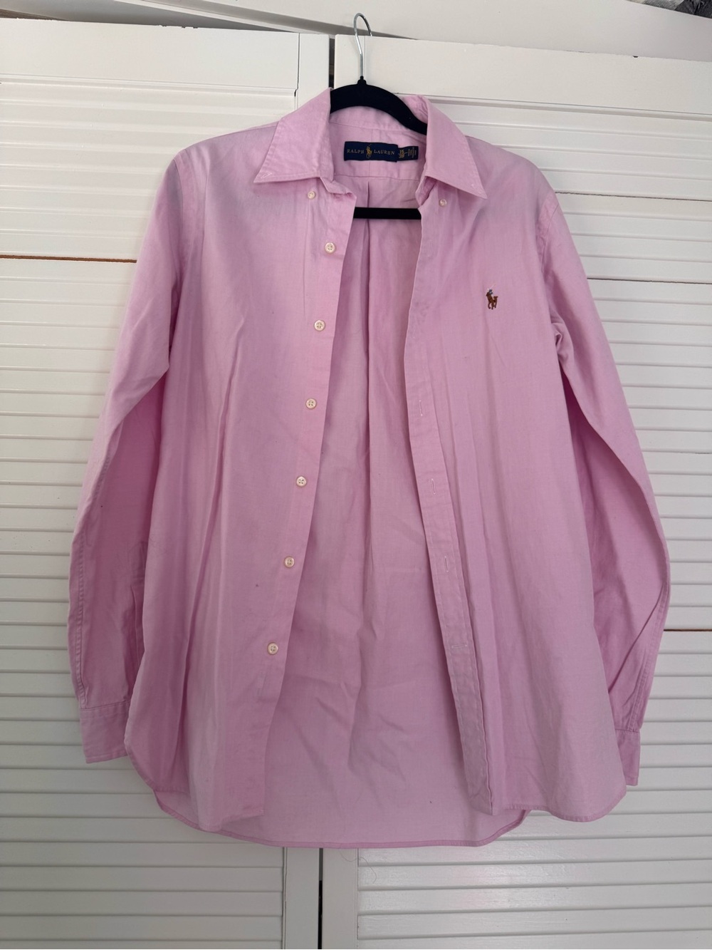 Ralph Lauren Pink Button-Down Oxford Shirt - Men's 0121